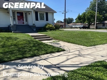 Lawn mowing work completed in Highland, CA