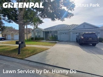 Lawn mowed in Odessa, 33556