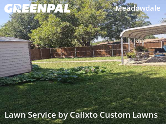Lawn Cutin Mesquite,75150,Lawn Cutting by Calixto Custom Lawns, work completed in Dec , 2025