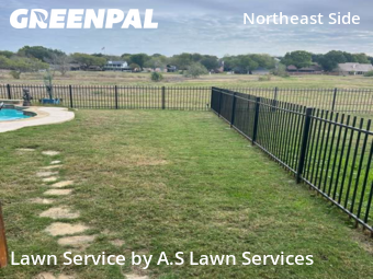 Lawn Servicein Schertz,78108,Lawn Cut by A.S Lawn Services, work completed in Dec , 2025