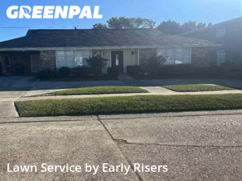 Lawn mowed in Metairie, 70003