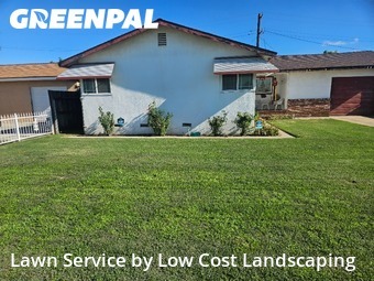 Work completed by professional-lawn-care-service-in-Sanger-CA