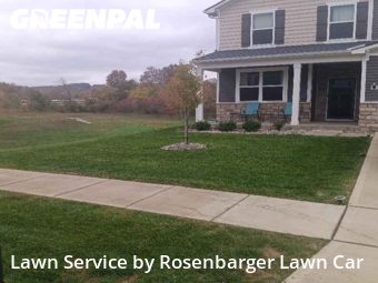 Lawn Cutting in Louisville, 40229, Grass Cutting by Rosenbarger Lawn Car, work completed in Nov , 2025
