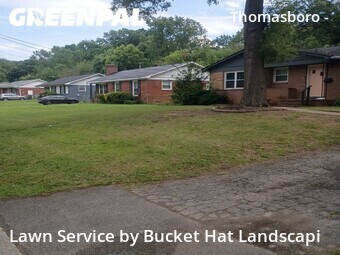 Grass Cutin Charlotte,28208,Lawn Maintenance by Bucket Hat Landscapi, work completed in Jun , 2026