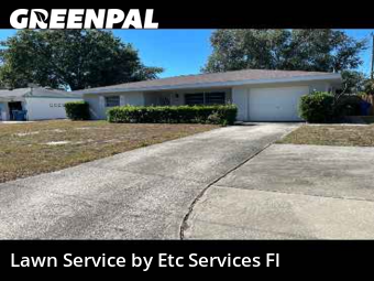 Lawn Mowing Servicein Largo,33770,Lawn Cutting by Etc Services Fl, work completed in Dec , 2025