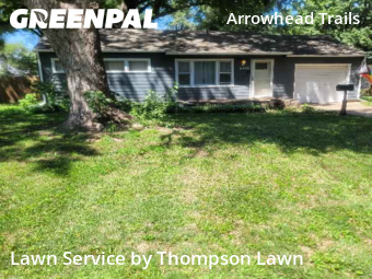 Yard Grooming in Mission, 66202, Grass Cutting by Thompson Lawn, work completed in Oct , 2025