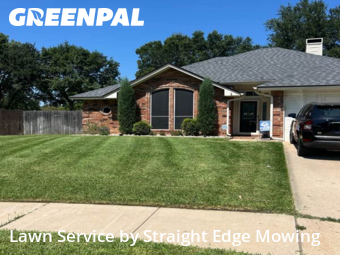 Grass Cuttingin Grapevine,76051,Lawn Mow by Straight Edge Mowing, work completed in Dec , 2025
