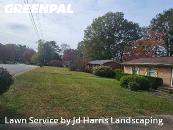 Yard Care in Burlington, 27215, Yard Cutting by Jd Landscaping, work completed in Nov , 2025