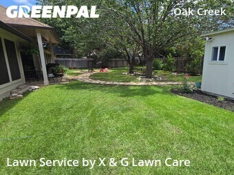 Backyard Landscaping In Austin,78749,Landscaping Services by X & G Lawn Care, work completed in Jun , 2026
