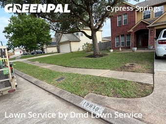 Lawn Maintenancein Cypress,77433,Grass Cut by Dmd Lawn Service, work completed in Jun , 2026