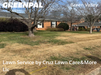 Lawn mowed in Greensboro, 27408