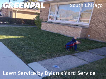 Lawn Servicein Chicago,60617,Yard Mowing by Dylan's Yard Service , work completed in Dec , 2025