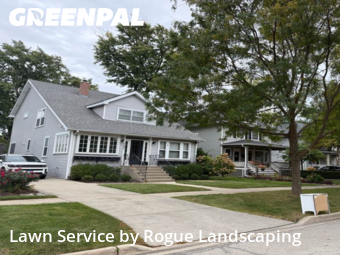 Lawn Cutin Elmhurst,60126,Lawn Mow by Rogue Landscaping, work completed in Nov , 2025