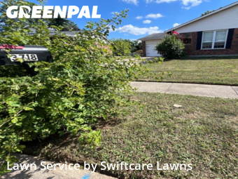 Grass Cutin Florissant,63034,Lawn Care Service by Swiftcare Lawns , work completed in Dec , 2025