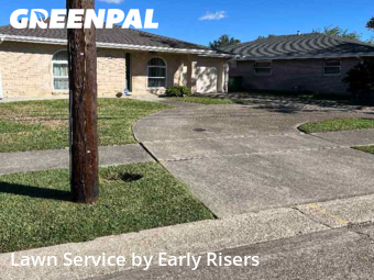 Yard Maintenance in Metairie, 70006, Yard Grooming by Early Risers, work completed in Nov , 2025