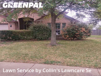 Yard Mowing in Buda, 78610, Grass Services by Collin's Lawncare Se, work completed in Nov , 2025