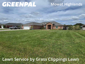 Lawn Cutting in Lynn Haven, 32444, Weekly Mowing by Grass Clippings Lawn, work completed in Nov , 2025