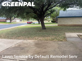 Yard Mowing in Georgetown, 78626, Grass Cutting by Default Remodel Serv, work completed in Nov , 2025