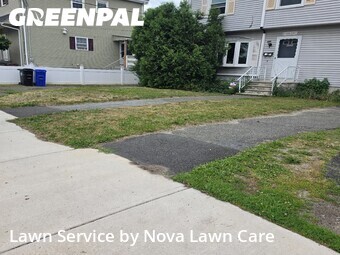 Lawn mowed in Malden, 2148