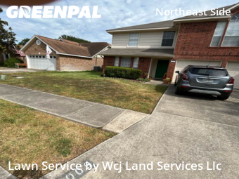 Lawn Carein Schertz,78154,Yard Mowing by Wcj Land Services Llc, work completed in Nov , 2025