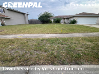 Yard Mowing in Plainfield, 60586, Lawn Management by Vic’s Construction , work completed in Oct , 2025