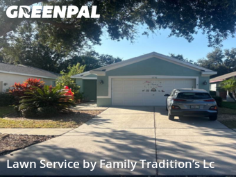 Grass Cuttingin Riverview,33569,Lawn Mowing Service by Family Tradition’s Lc, work completed in Dec , 2025