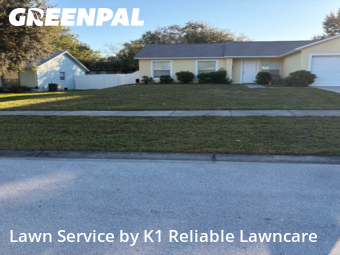 Lawn Carein Clermont,34711,Yard Mowing by K1 Reliable Lawncare, work completed in Dec , 2025