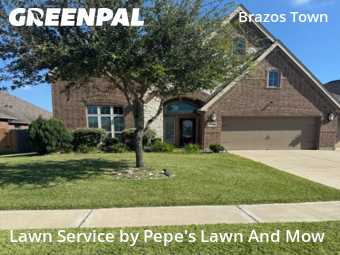 Yard Mowingin Rosenberg,77471,Grass Cutting by Pepe's Lawn And Mow, work completed in Nov , 2025