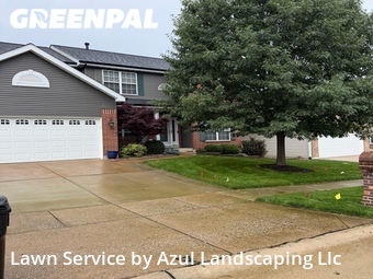 Grass Cuttingin Ballwin,63021,Lawn Care by Azul Landscaping Llc, work completed in Jun , 2026