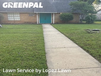Yard Cuttingin Grapevine,76051,Yard Cutting by Lopez Lawn, work completed in Jul , 2026