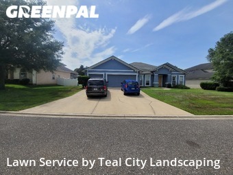 Lawn Mowing in Oakleaf Plantation, 32065, Lawn Management by Teal City Landscape , work completed in Nov , 2025