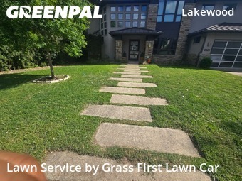 Lawn mowed in Dallas, 75214