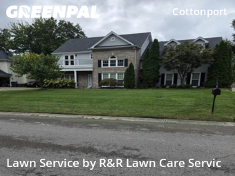 Yard Mowingin Brentwood,37027,Grass Cut by R&R Lawn Care Servic, work completed in Nov , 2025