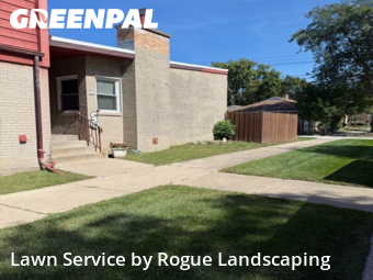Lawn Maintenancein Skokie,60076,Grass Cut by Rogue Landscaping, work completed in Jan , 2026