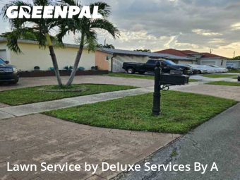 Lawn Mowin Sunrise,33323,Lawn Mowing Service by Deluxe Services By A, work completed in Dec , 2025