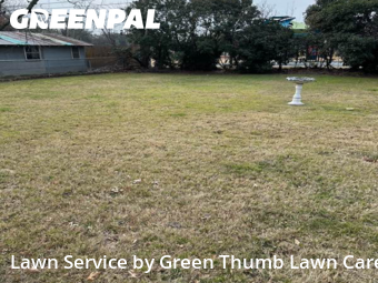 Yard Mowingin Lewisville,75057,Lawn Mowing Service by Green Thumb Lawn Care, work completed in Feb , 2026
