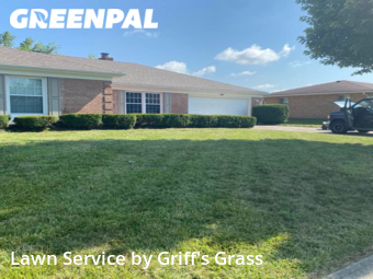 Landscaping Maintenance in Trotwood, 45426, Weed Trimming by Griff's Grass, work completed in Oct , 2025
