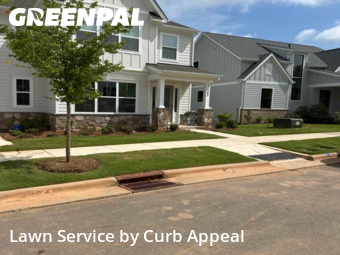 Yard Cuttingin Huntersville,28078,Grass Cutting by Curb Appeal, work completed in Dec , 2025