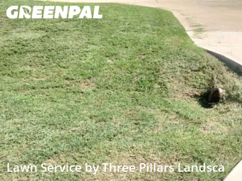 Lawn Mowing Servicein Grapevine,76051,Lawn Mowing by Three Pillars Landsca, work completed in Nov , 2025