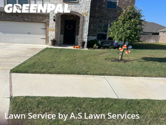 Lawn Mowin Cibolo,78108,Lawn Maintenance by A.S Lawn Services, work completed in Dec , 2025