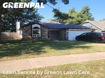 Yard Upkeep in Broken Arrow, 74011, Lawn Work by Greens Lawn Care, work completed in Oct , 2025