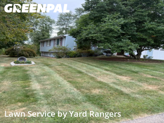 Property Maintenance in Southington, 6489, Yard Mowing by Yard Rangers, work completed in Nov , 2025