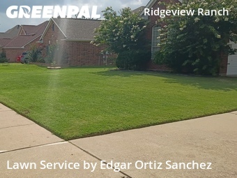 Lawn Mowing Servicein Plano,75025,Grass Cutting by Edgar Ortiz Sanchez, work completed in Jun , 2026