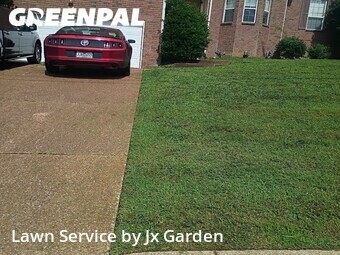 Lawn Mowingin Hendersonville,37075,Yard Mowing by Jx Garden, work completed in Jul , 2026
