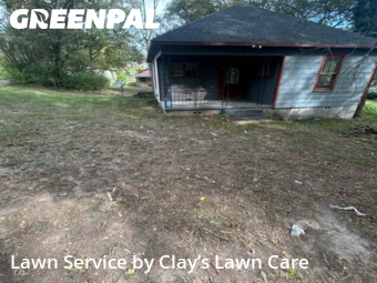 Mowing Services in Anniston, 36201, Backyard Mowing by Clay’s Lawn Care, work completed in Dec , 2025