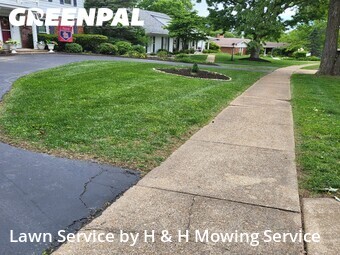 Lawn Cutin Chesterfield,63017,Lawn Mow by H & H Mowing Service, work completed in Jun , 2026