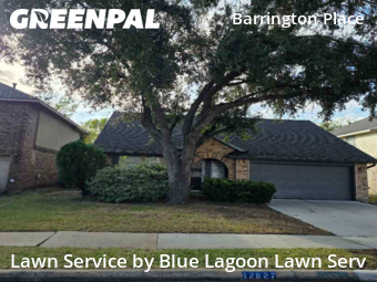 Lawn Maintenancein Sugar Land,77478,Lawn Care by Blue Lagoon Lawn Serv, work completed in Feb , 2026