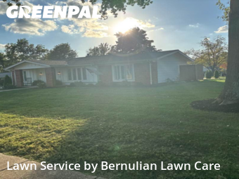 Lawn Mowin Ballwin,63011,Lawn Cut by Bernulian Lawn Care, work completed in Dec , 2025