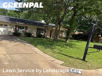 Yard Mowingin Hurst,76053,Lawn Service by Landscape Care, work completed in Jun , 2026