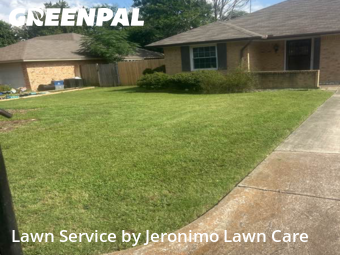 Grass Cuttingin Benbrook,76126,Lawn Care Service by Jeronimo Lawn Care , work completed in Jan , 2026